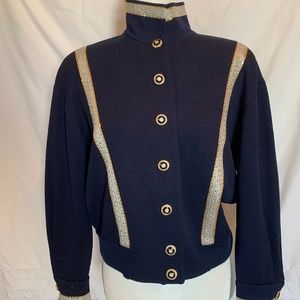 VintageSt. John navy bomber jacket